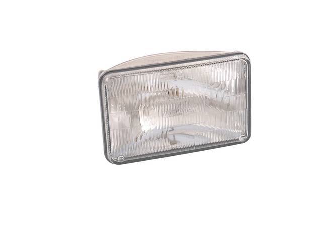 Sylvania XtraVision 4 x 6 Sealed Beam Headlight High Beam (H4651 Style)