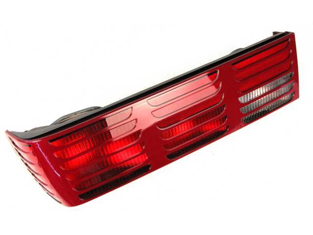 Tail Light Assy, Rear, Med Red, W/ Paint