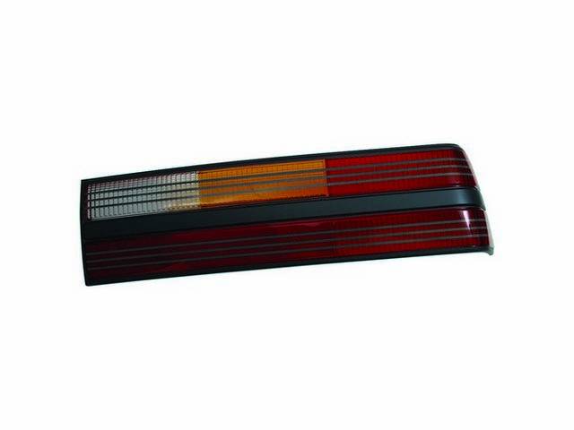 Lens, Rear Tail Light, W/ Charcoal Painted Center, W/ Stripes, Rh, Original Ford Tooling, Oe Style Repro, E5zz-13450-B