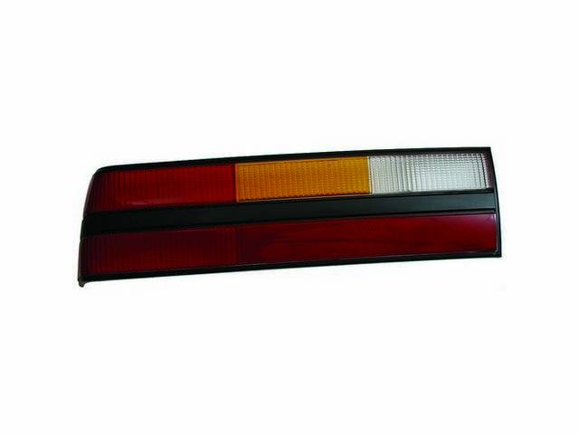 Lens, Rear Tail Light, W/ Black Painted Center, Lh, Original Ford Tooling, Oe Style Repro, E3zz-13451-A