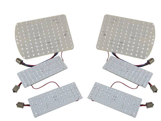Led Tail Light Conversion, Non Sequential, Incl Brake, Turn And Backup Light, Incl 232 Led S On Each Board, 464 Total Per System