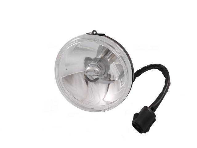 Fog Lamp Assy, Ultra Clear Style, These Are Reproductions Of The Original Clear Style With A Projector Style Lens, Best Repro 