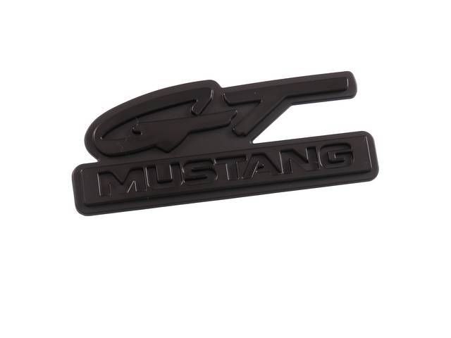 Gloss Black Style GT Front Fender Emblem for (94-95) Mustang GT
