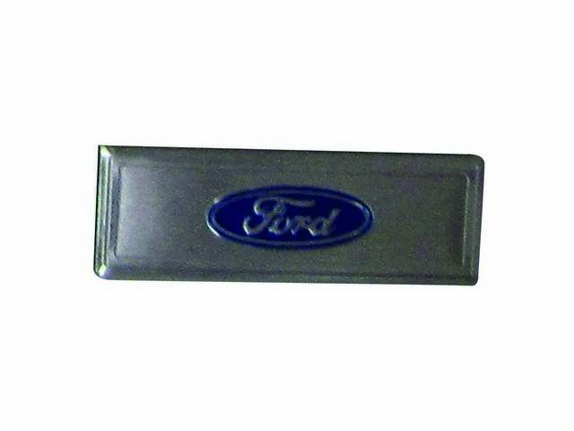 Emblem, Steering Wheel, Ford Logo, Peel And Stick, Exact Repro -  #M-3649-20A - National Parts Depot