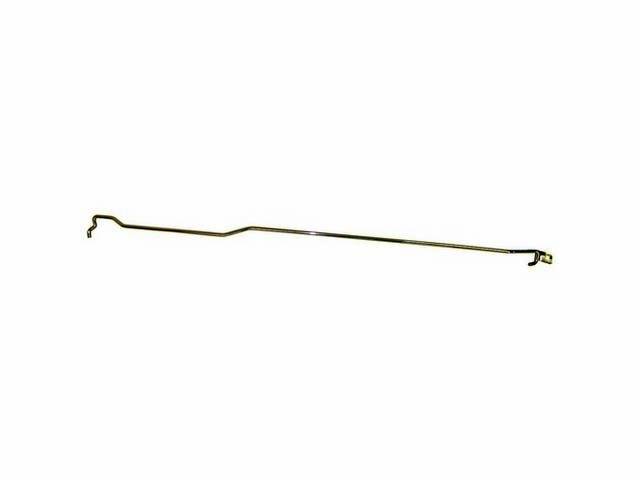 Rod, Hood Support, Stainless Steel, Incl Clip, Repro
