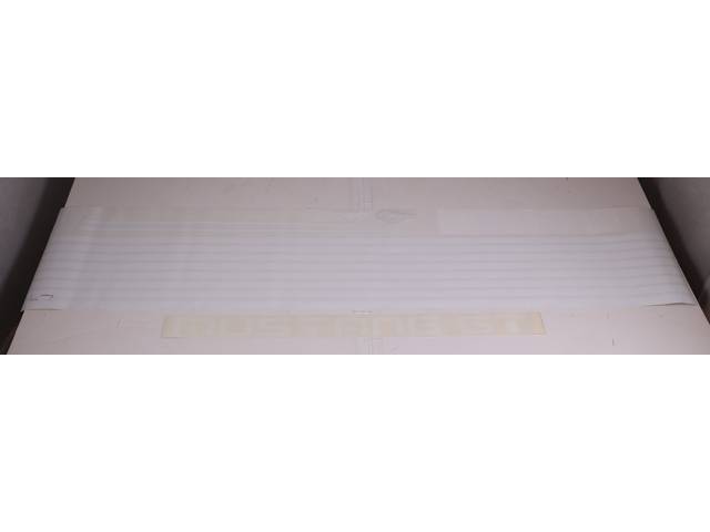 1987-93 MUSTANG GT Stripe & Decal Kit (White)