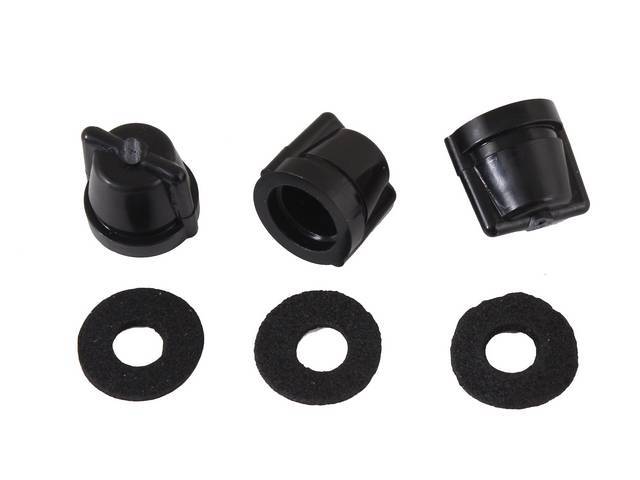 Repair Kit, Wiper Pivot Linkage Bushing, Incl (3) Plastic Bushings, (3) Grease Seals, Designed To Help Reduce Excess Play And Delay In Wiper Funtion