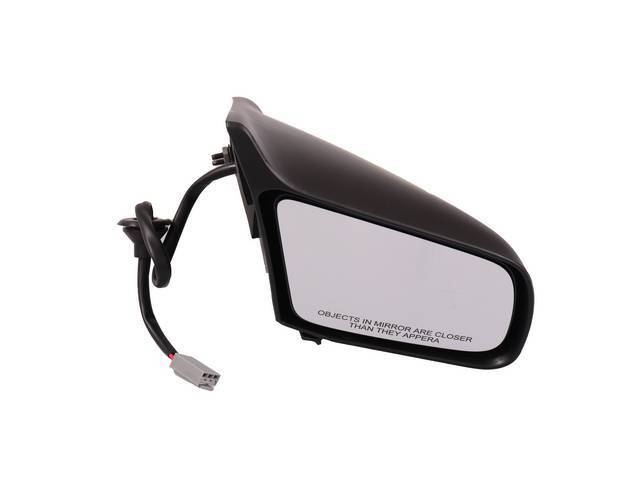 Outside Rear View Mirror, RH Exact repro style for 87-93 Mustang