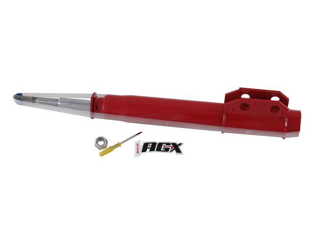 Shock Absorber, Front, Kyb, Agx Adjustable, Designed To Mount In Factory Locations, Allows Customers The Ability To Adjust For Desired Driving Style