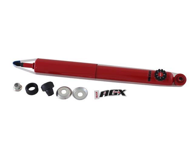 Shock Absorber, Rear, Kyb, Agx Adjustable, Designed To Mount In Factory Locations, Allows Customers The Ability To Adjust For Desired Driving Style