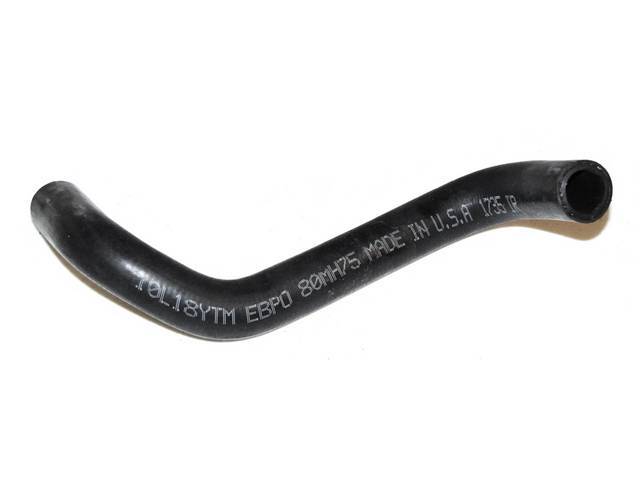 Hose, Heater Water, Outlet, Repro, This Is The Rubber Hose That Goes From The Outlet Of The Heater Core To The Upper Tube On The Supply Tubes