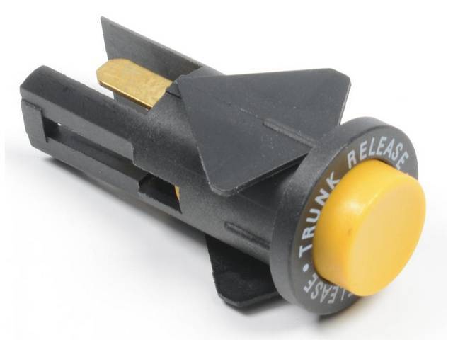 Exact Repro Trunk Release / Luggage Compartment Switch Yellow Button for 80-04