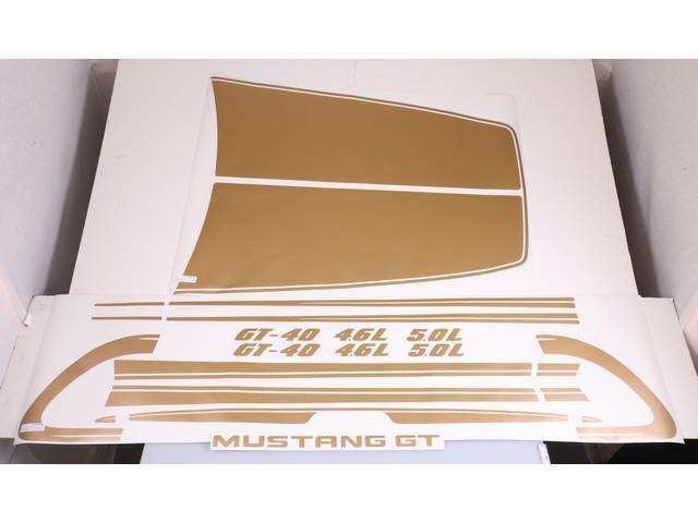 1994-98 Mustang GT Custom C Stripe Set (Gold)