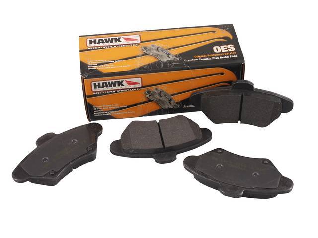 Pad Set, Front Disc, Hawk Performance, Oes Compound,