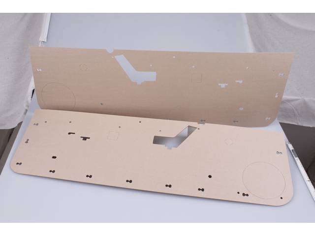 Boards, Door Panel, Pair, Incl Rh And Lh Side, Pre Cut And Perforated For Proper Installation. 
