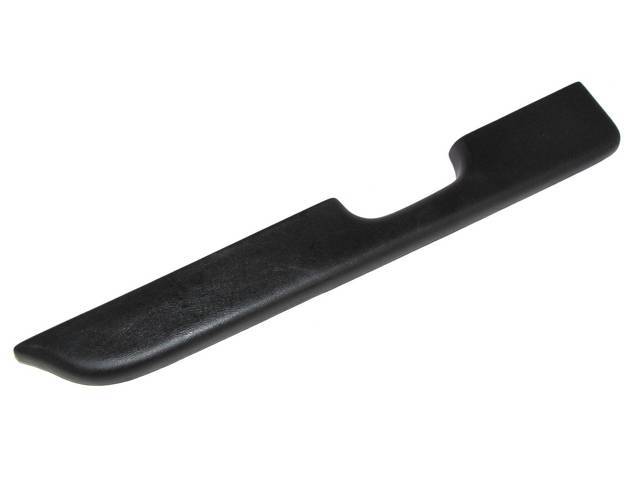 Armrest Pad, Lh, Molded, Black, Repro, This Color Was Only Available In The 90-93 Years. Can Be Used As A Replacement On Earlier Years 