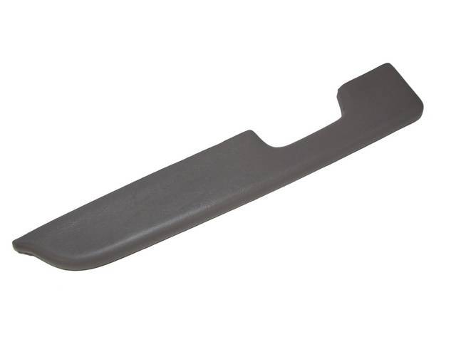 Armrest Pad, Lh, Molded, Titanium / Light Gray, Repro, This Is The Best Color Match For The 90-92 Years, Can Be Used As A Replacement On Other Years, Best Available Color For Dyeing 