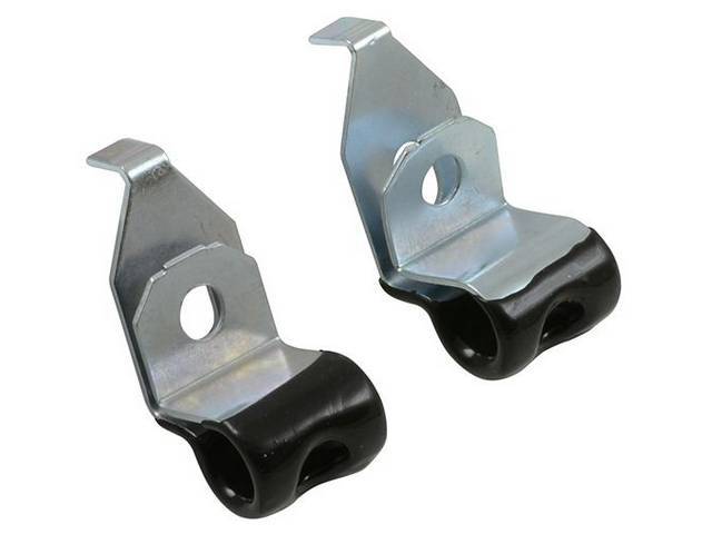 Clips / Brackets, Parking Brake Cable, Rh And Lh Side, Exact Repro, D9zz-2860-A This Bracket Is Improved With Anti Rattle Coating Like Ford Started Doing On 1994-04 Mustangs