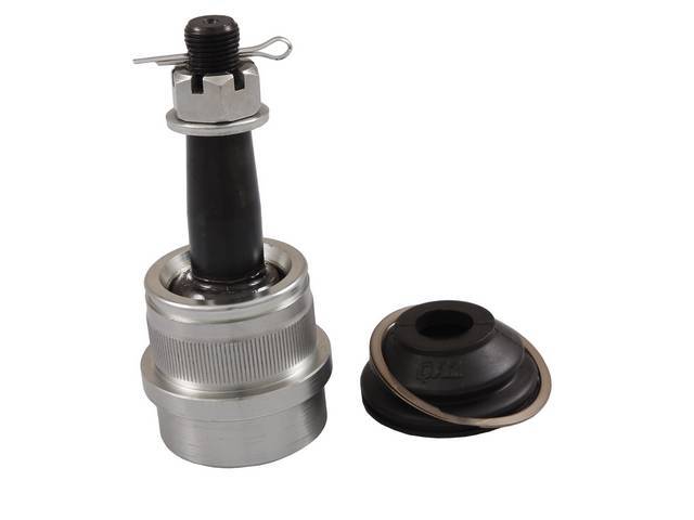 Ball Joint Assy, Ultimate, Qa1, Press In Style, 4.376inch Stud Length, Low Friction Operation, Wear Resistant Design, On The Car Adjustably, Designed To Be Used With Stock Front Control Arms