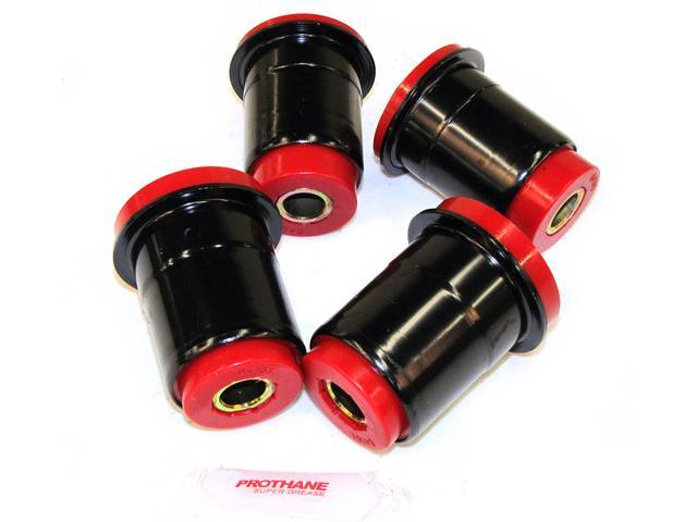 Bushing Kit, Front Lower Control Arm, Prothane, Red, Incl Shells, These Bushings Are Designed To Be A Performance Replacement Part