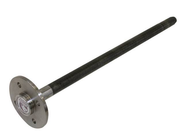 Shaft Assy, Yukon Rear Axle, New, 4 Lug, 29 1/4 Inches Long, 31 Spline, 1541h Alloy Steel, 1 Year Warranty Against Manufacturing Defects, This Is A C-Clip Axle