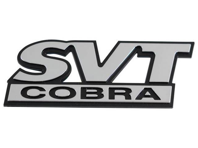 Exact Repro Rear Trunk Lid Emblem SVT COBRA for (99-00 Cobra)