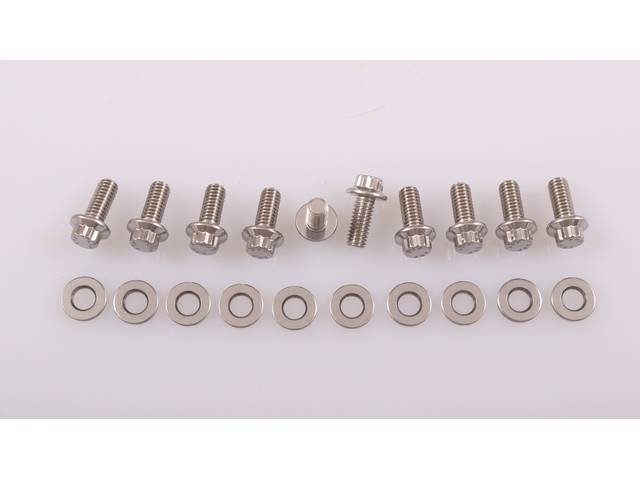 ARP Stainless Steal Rear Differential Cover Bolt kit for 79-04 Mustang w/ 7.5 or 8.8 