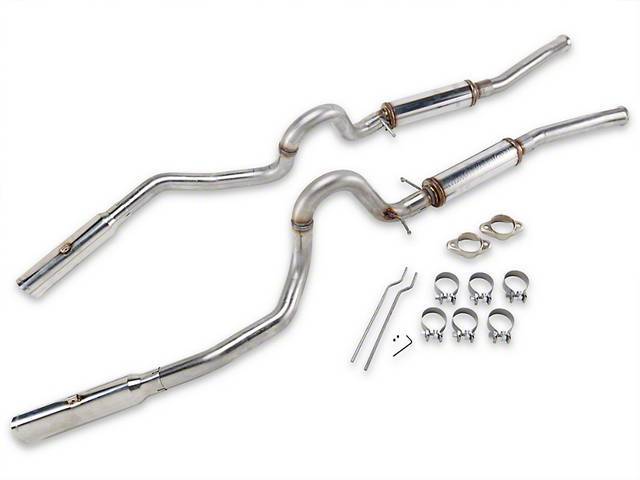 Exhaust Kit, Cat Back, Magnaflow, Competition Series,  2 1/2 Inch Pipes, Incl All Stainless Steel Inlet And Outlet Pipes And Performance Mufflers, 3 1/2 Inch Rear Tailpipes Or Tips