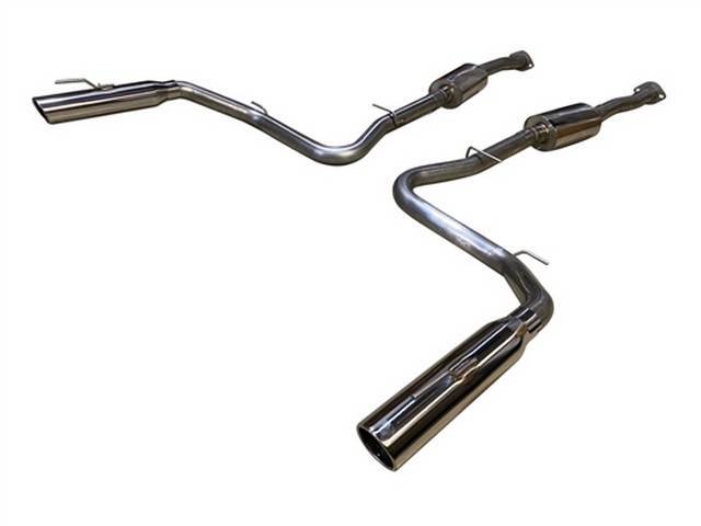 MRT Sport Touring  Cat-back Exhaust system for 99-04 Cobra W/ IRS (Black Ops Tips)