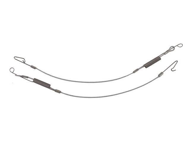 OE Style Convertible Top Rear Quarter Side Tension Cables