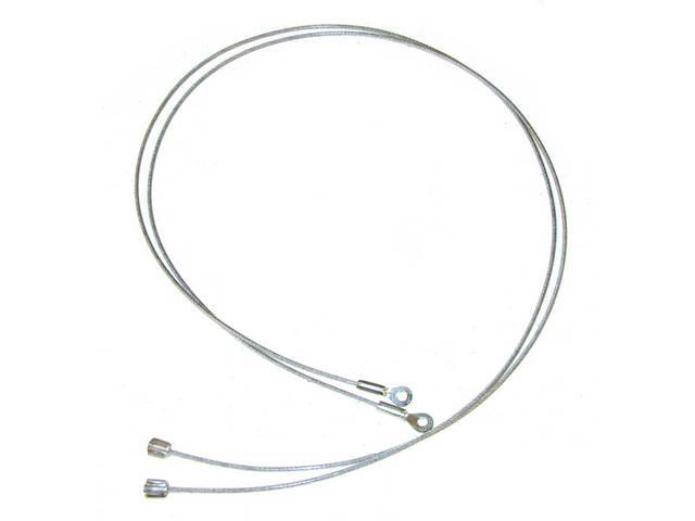 OE Style Convertible Top Tension Cables for 89-90
