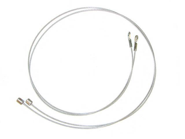 OE Style Convertible Top Tension Cables for 90-91