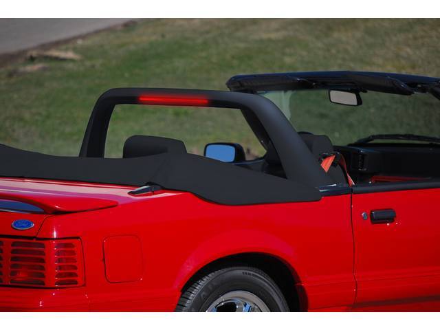 Light Bar, Convertible, Black Vinyl, Classic Design Concepts, Incl High Mount Brake Light, Foam Molded, Incl Mounting Hardware And Instructions