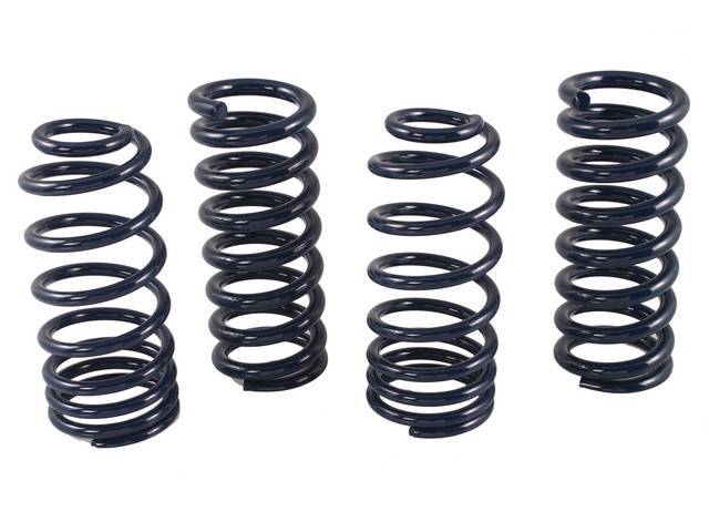 Coil Spring Set, Sport, Steeda, Designed To Lower Height Between 1 To 1 1/4 Inch, Increases Handling And Looks While Maintaining A Good Ride Quality