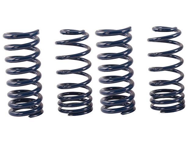 Coil Spring Set, Competition, Steeda, Lowers Car Approximately 1 1/4 Inch, Ultimate Handling, Firmer Ride Than Sport Set