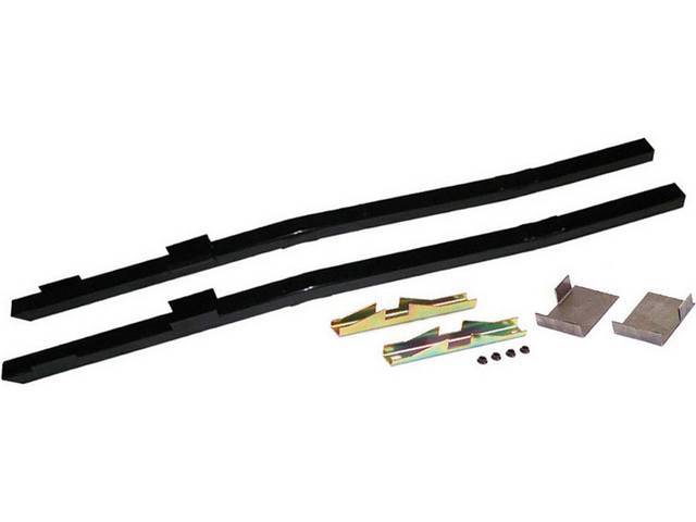 STEEDA Full Length Subframe Connectors (Black Powdercoated) for 79-04