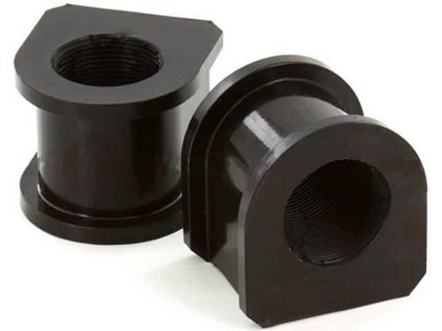 Insulators, Front Sway Bar, W/ 28 Mm Bar, Prothane, Black, These Are Performance Urethane Bushings. Must Reuse Your Factory Brackets