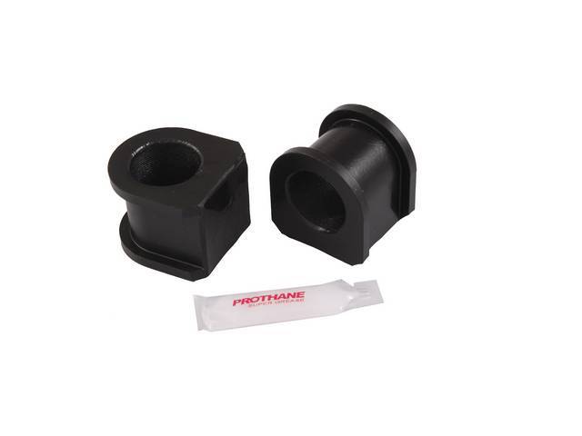 Insulators, Front Sway Bar, W/ 30 Mm Bar, Prothane, Black, These Are Performance Urethane Bushings. Must Reuse Your Factory Brackets