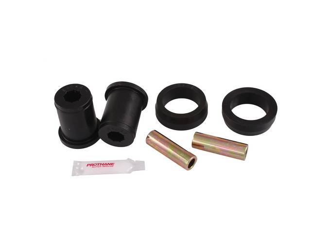 Bushing Kit, Axle Housing, Urethane, Black, Soft Compound (Street Use), Does Not Incl Outer Shells, Repro