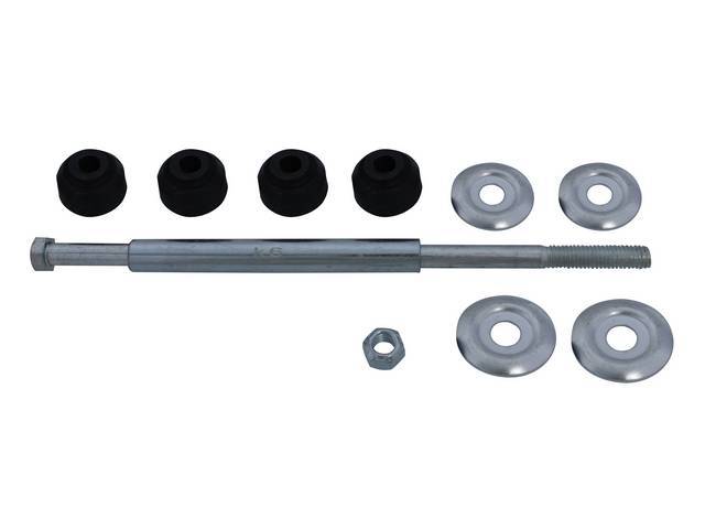 End Link Kit,  Front Sway Bar, Service Grade, Incl Bushing, Washers, And Nuts