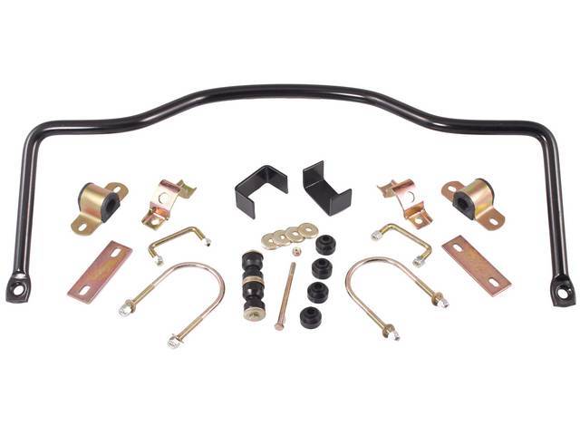 Sway Bar Kit, Rear, Street Bandit Performance, 7/8 Inch, Black, Incl  Urethance Bushings And Hardware, Designed To Improve Street And Track  Handling
