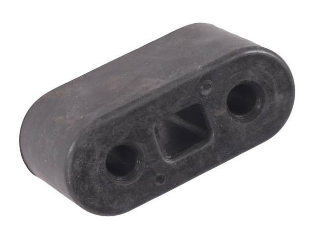 Insulator, Exhaust Hanger, Rubber, Repro Designed To Fit The Muffler And Tailpipe Hanger