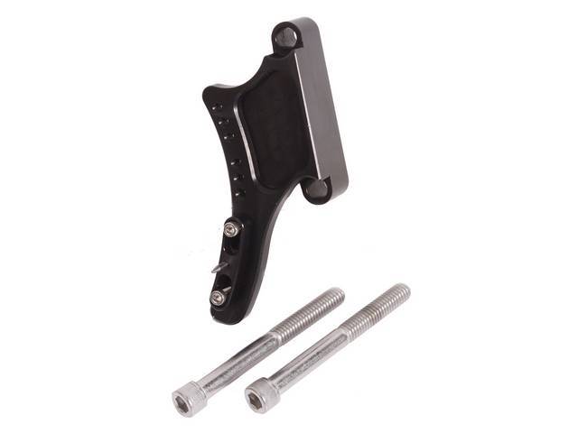 Pointer, Adjustable Timing, Black, Aluminum, Incl Mounting Hardware, Designed From High Quality Black Anodized Aluminum