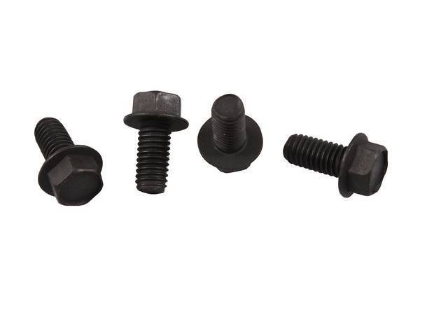 Mounting Kit, Motor Mount To Block, Incl (4) Correct Motor Mounts To Engine Block Bolts, Repro