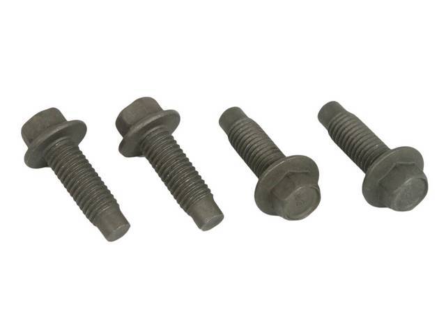 Mounting Kit, Front Seat Track To Seat Frame, Incl (4) M8 Hex Washer Head Bolts, Repro