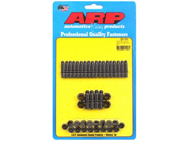 ARP 289/302/351W & 351C Oil Pan Stud Kit Black Oxide 12-Point Style (254-1902) W/O Side Support Rails