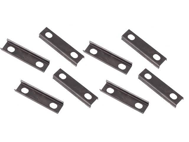 Channel Set, Rocker Arm Fulcrum, Ford Racing, Incl (8) Channels, Designed For Proper Alignment Of Rocker Arms M-6588-A50