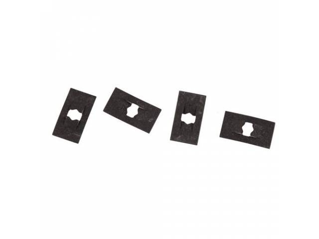 Mounting Kit, Gear Shift Lever Boot, Incl (4) Clips, Designed To Mount Your Boot To Your Factory Trim Plate