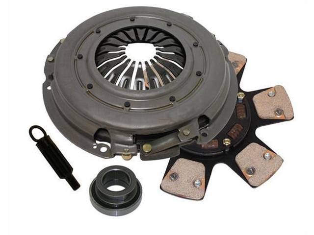 Clutch Set, Ram Premium Hd, King Cobra Style, 10.5 Inch, Requires 164 Tooth Flywheel With Diaphragm Style Mounting Bolt Pattern, Incl Throw Out Bearing And Alignment Tool, 26 Spline