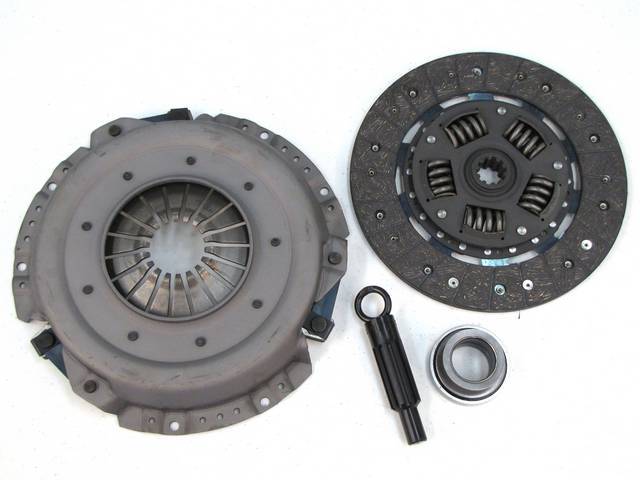 Premium Clutch Set, New, Ram, Oe Style, 10 Inch X 1 1/16 Inch, 10 Spline, Incl Pressure Plate, Disc, Throw Out Bearing, Alignment Tool, Repro